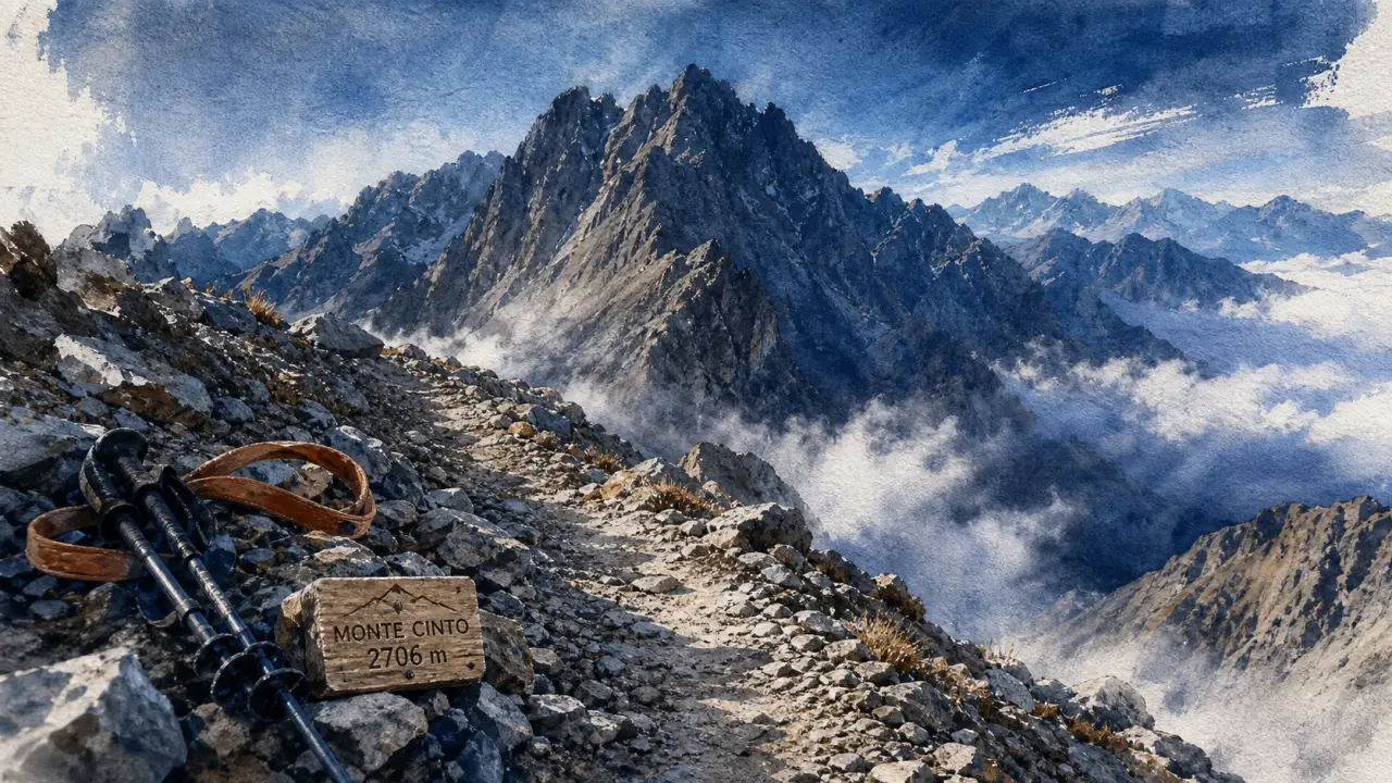 Monte Cinto, sommet le plus haut de corse 2706 m
