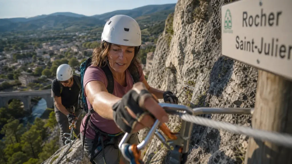Via ferrata à Buis-les-Baronnies : 5 parcours du rocher Saint-Julien pour choisir selon votre niveau