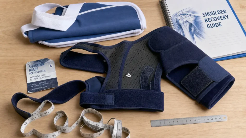 Tendinite de l’épaule : choisir une attelle de maintien sans bloquer le bras