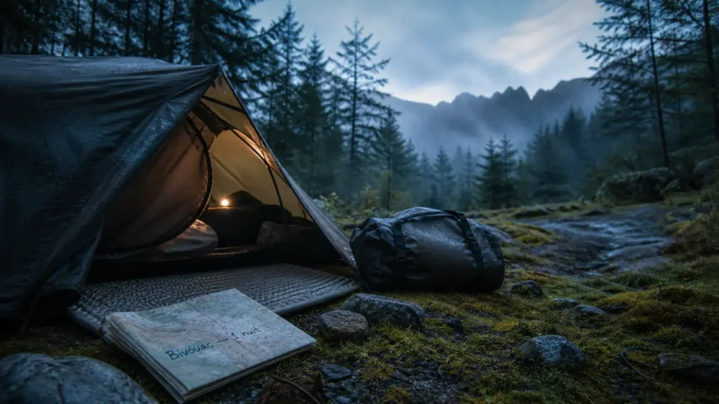 Bivouac en randonnée : dormir dehors sans amende, sans trace et sans mauvaise surprise