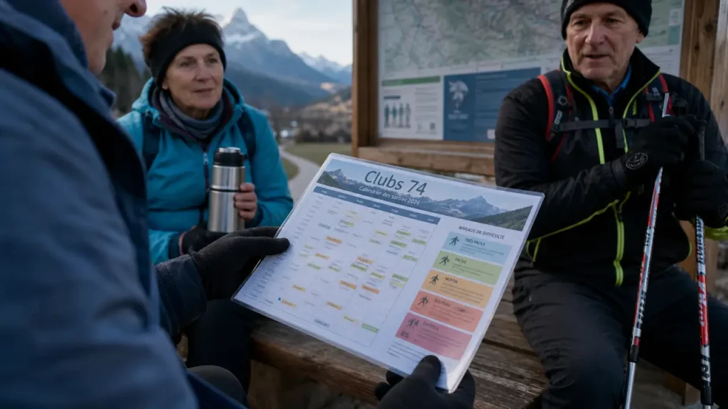Trouver un club de randonnée en Haute-Savoie selon son niveau, sa santé et ses sorties encadrées