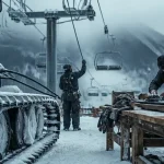 Metiers de la montagne : dameuse, perchiste et skiman en station