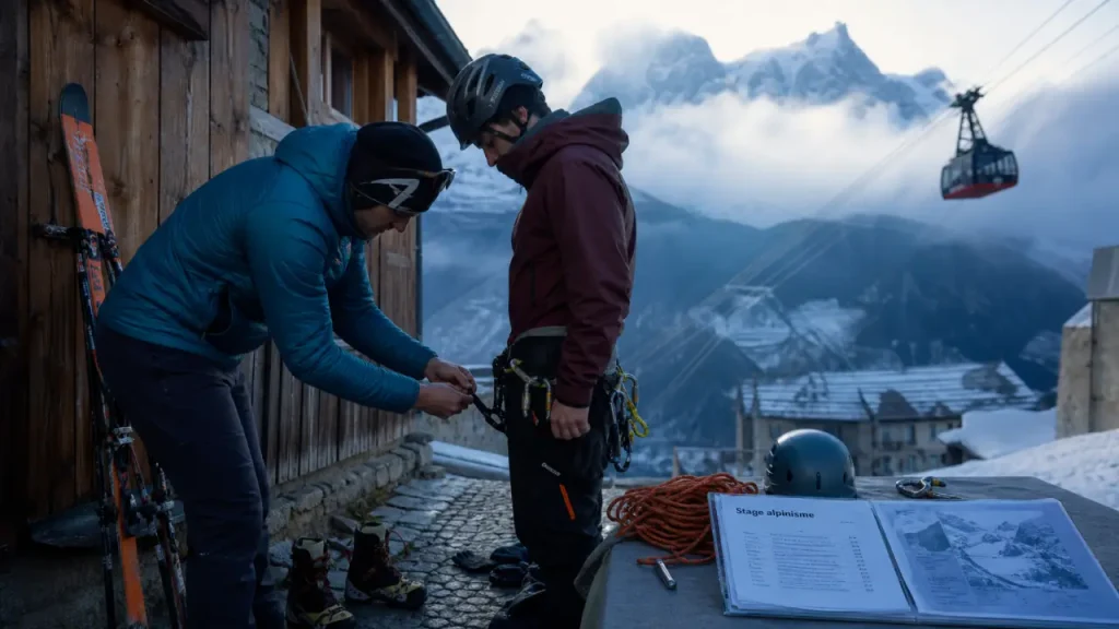 Quel stage d’alpinisme choisir à Chamonix selon votre niveau, votre budget et votre objectif ?