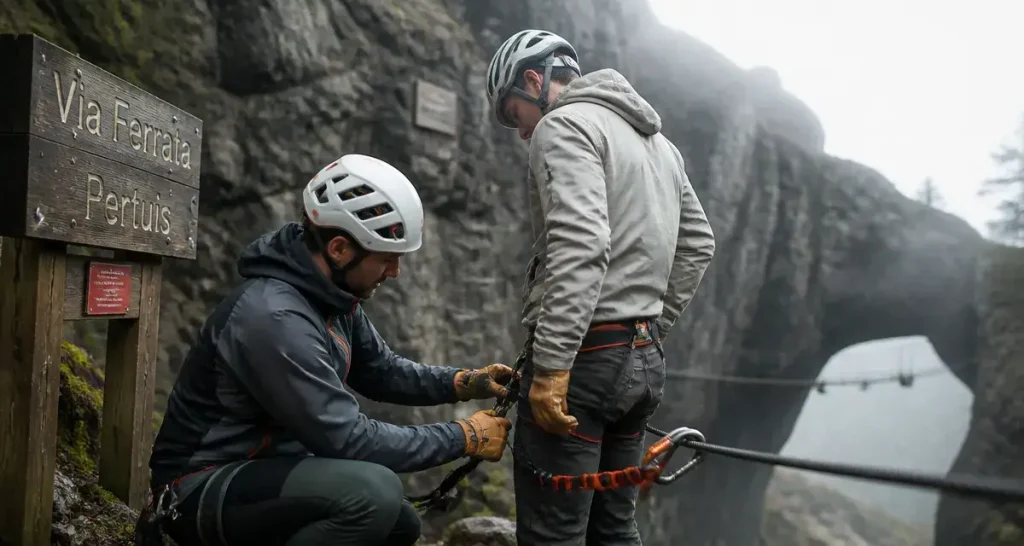 Via ferrata du Pertuis : deux parcours, conseils pratiques et sécurité