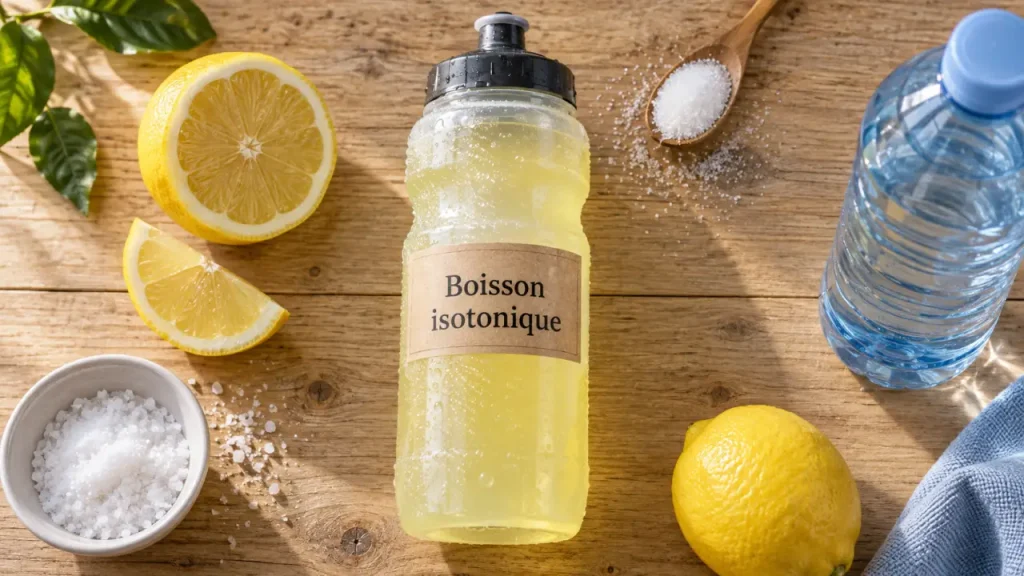 Boisson isotonique maison : quel dosage pour l’hydratation, l’énergie et le confort digestif ?