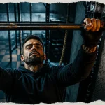 Entrainement traction : première traction sur barre de traction