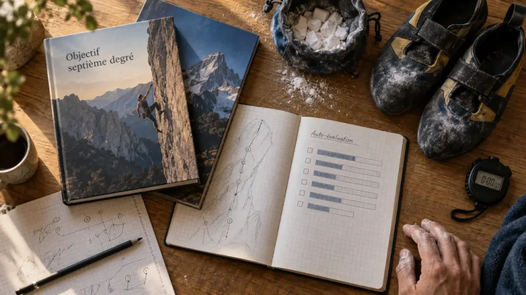 Livre escalade : choisir entre technique, mental, blessures et récits de grimpe
