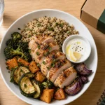 Assiette protéines repas : 20-30 g de protéines