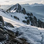 Accident montagne annecy près de la Tournette, neige regelée