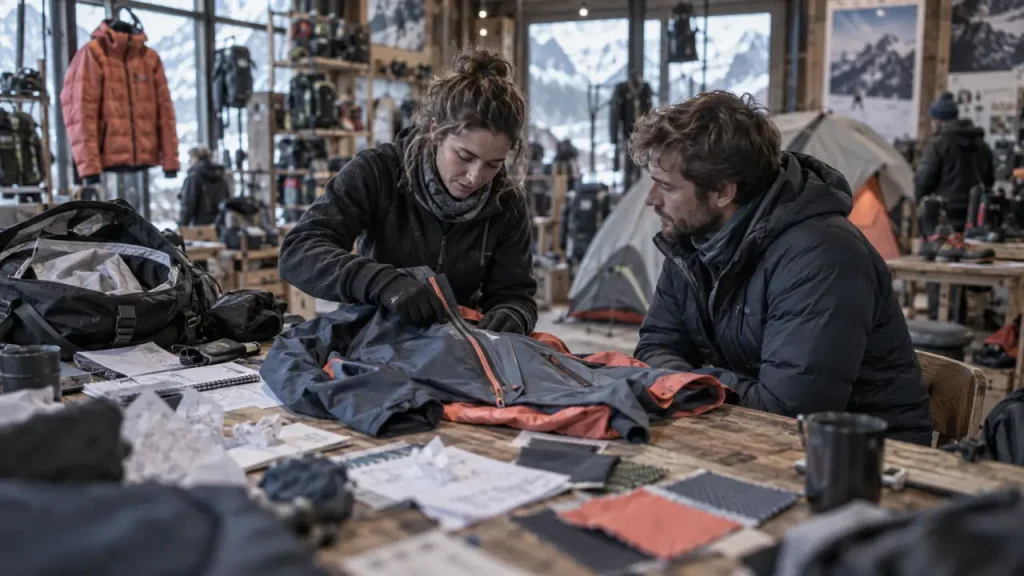 Arc’teryx à Chamonix : magasin, tests produits et événements montagne
