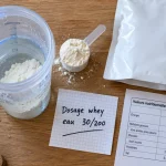 Dosage whey eau : 30 g pour 200 ml