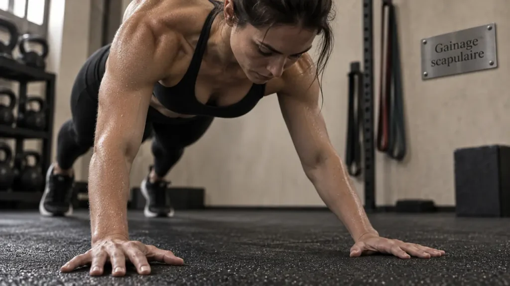 Le gainage scapulaire stabilise les omoplates : 3 exercices selon votre niveau
