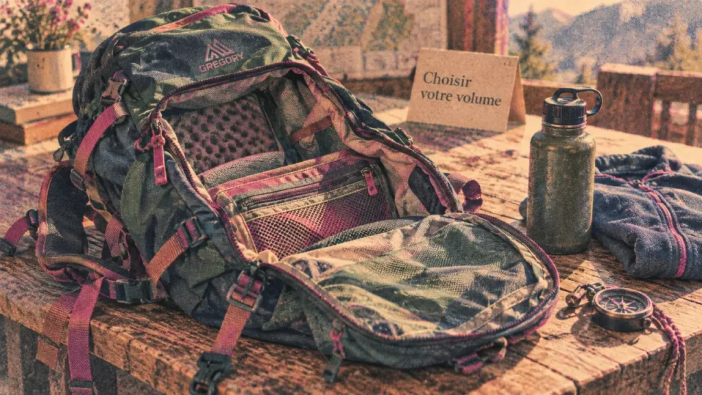 Sac à dos Gregory : choisissez le volume selon votre randonnée