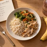 Manger avant sport : repas léger au bon timing